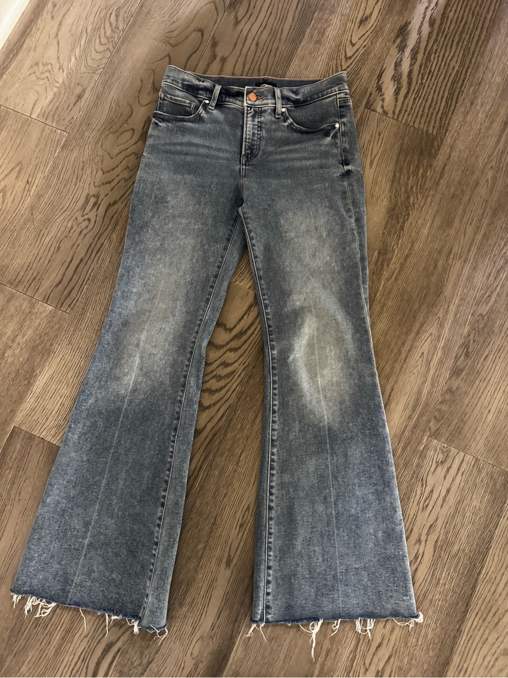 Express Flare Mid-Rise Jeans